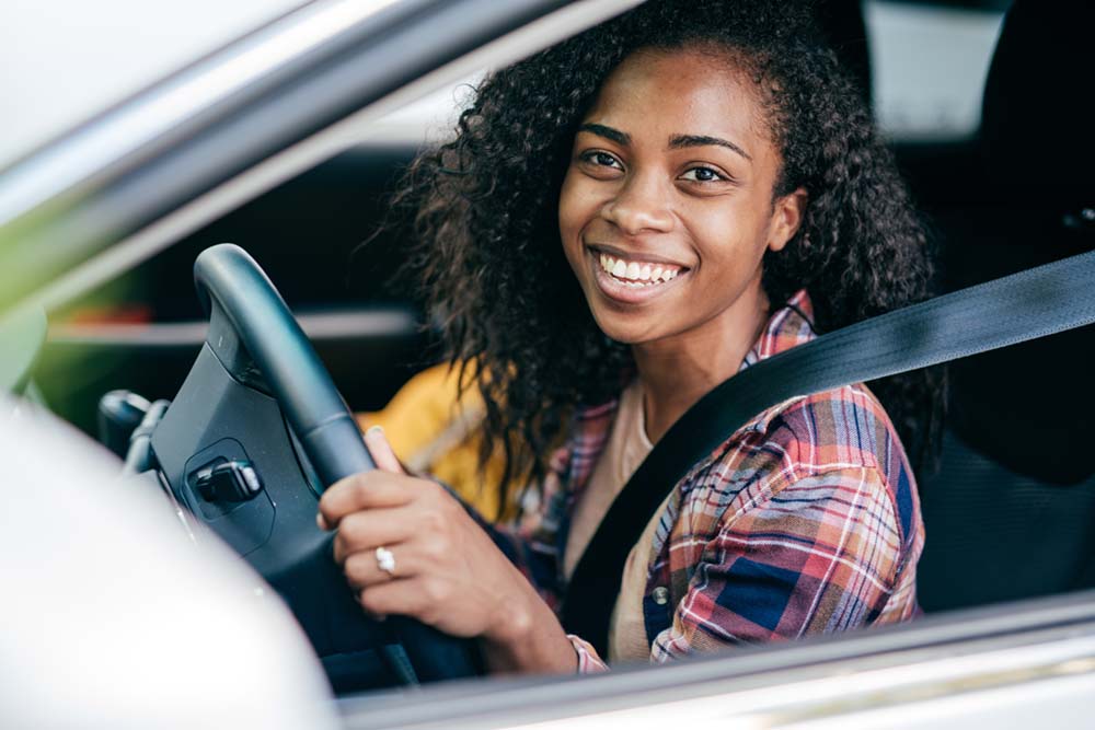 Road test for driver license